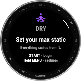 Set your max